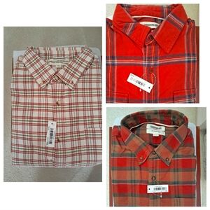 A Bundle Of 3 NWT Flannel Shirts.